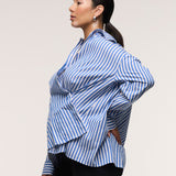 Alora Oversized Wrap Shirt
