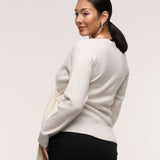 Cross Wrap Knit Feeding Top
