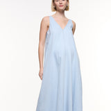 Emily Denim Maxi Dress