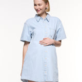 Luna Denim Shirt Dress