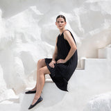 Michelle Pleat Feeding Dress