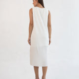 Michelle Pleat Feeding Dress