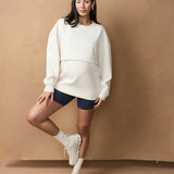 Oversized Feeding Zip Jumper