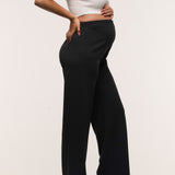 Pull-On Wide Leg Pants