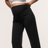 Pull-On Wide Leg Pants
