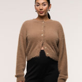 Rosie Brushed Cardigan