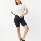 Sage Side Pocket Biker Shorts