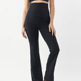 Straight Flare Overbelly Leggings