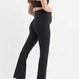 Straight Flare Overbelly Leggings