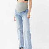 Straight Leg Overbelly Jeans