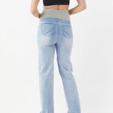 Straight Leg Overbelly Jeans