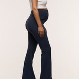 Straight Flare Overbelly Leggings