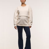 Straight Flare Overbelly Leggings