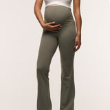 Straight Flare Overbelly Leggings