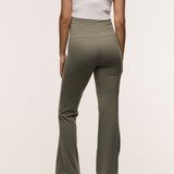 Straight Flare Overbelly Leggings