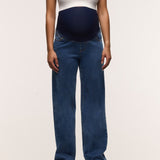 Straight Leg Overbelly Jeans