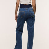 Straight Leg Overbelly Jeans
