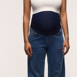 Straight Leg Overbelly Jeans