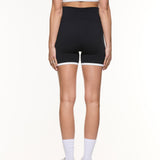 Two Tone Biker Shorts