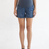 Wide Denim Shorts