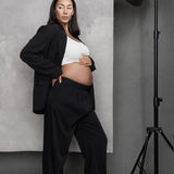 Wide Leg Pleated Pants