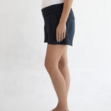 Wide Linen Shorts