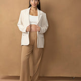 Wide Leg Pleated Pants
