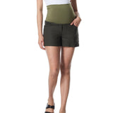 Nala Overbelly Linen Shorts