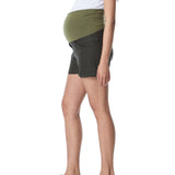Nala Overbelly Linen Shorts