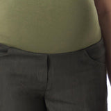 Nala Overbelly Linen Shorts
