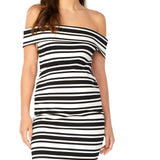 Claire Off-Shoulder Maternity Dress