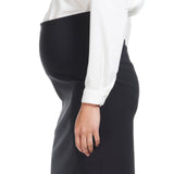 Flora Fold Pencil Maternity Skirt