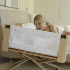 INTRODUCING: BEDNEST – THE BABY BEDSIDE BASSINET!