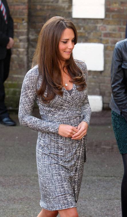 Kate Middleton first photos of Baby Bump