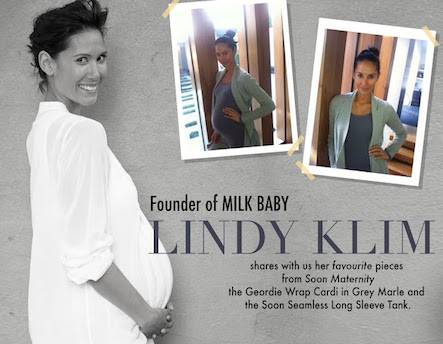 LINDY KLIM LOVES SOON MATERNITY!