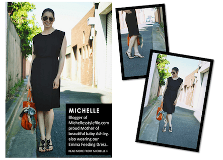 The Emma Feeding Dress - Wear It Now Or After!