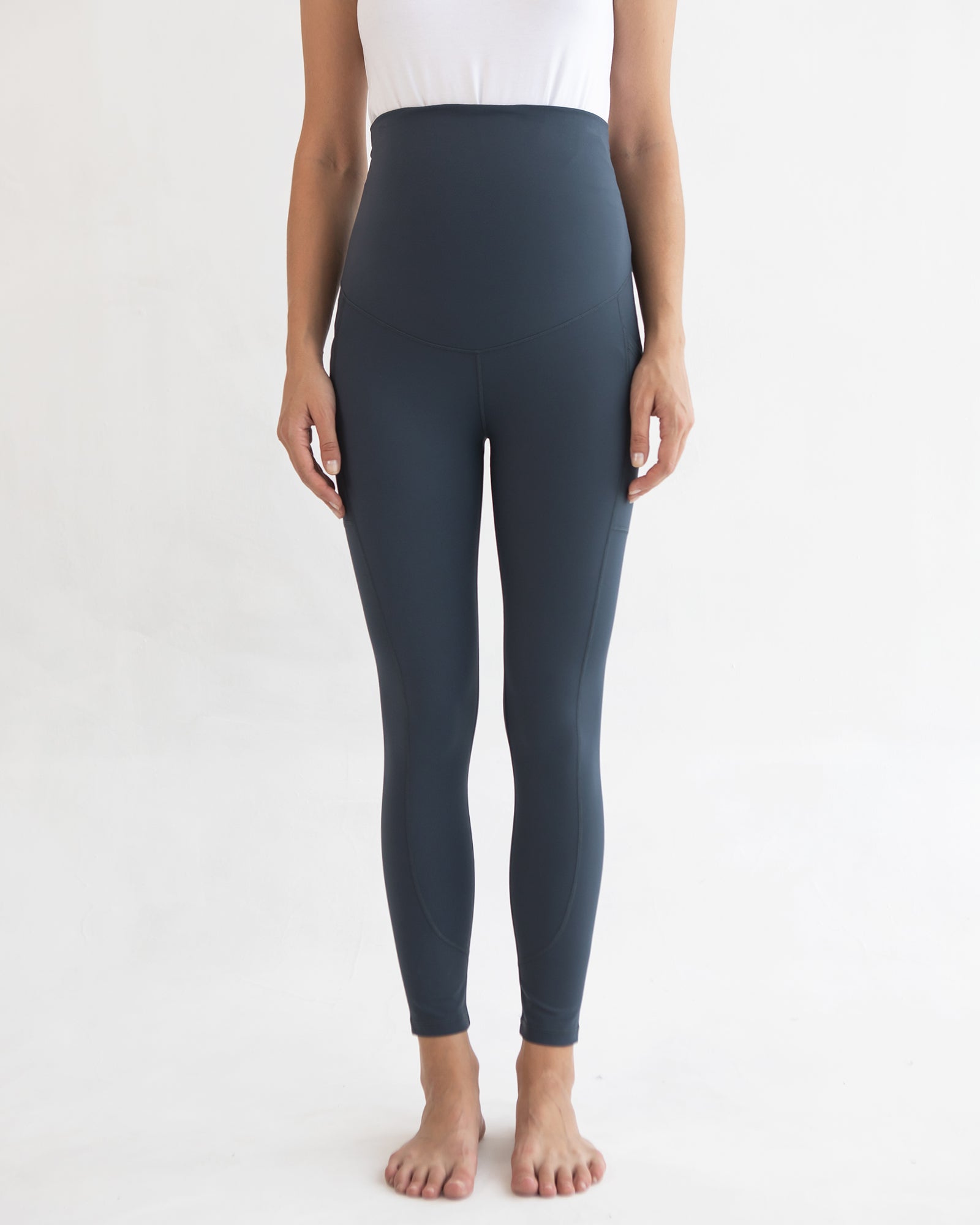 Active Overbelly Side Pocket 7/8 Leggings