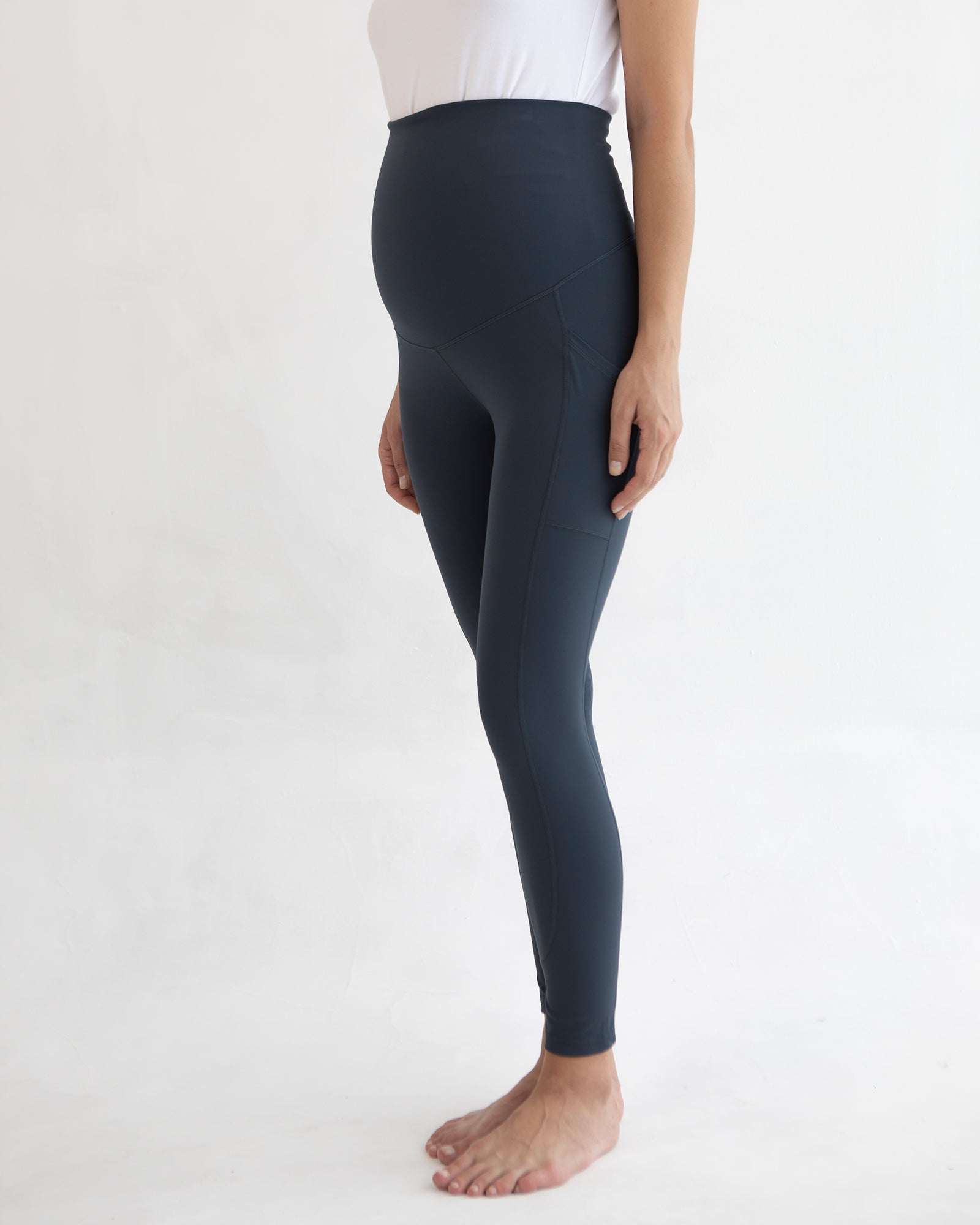 Active Overbelly Side Pocket 7/8 Leggings