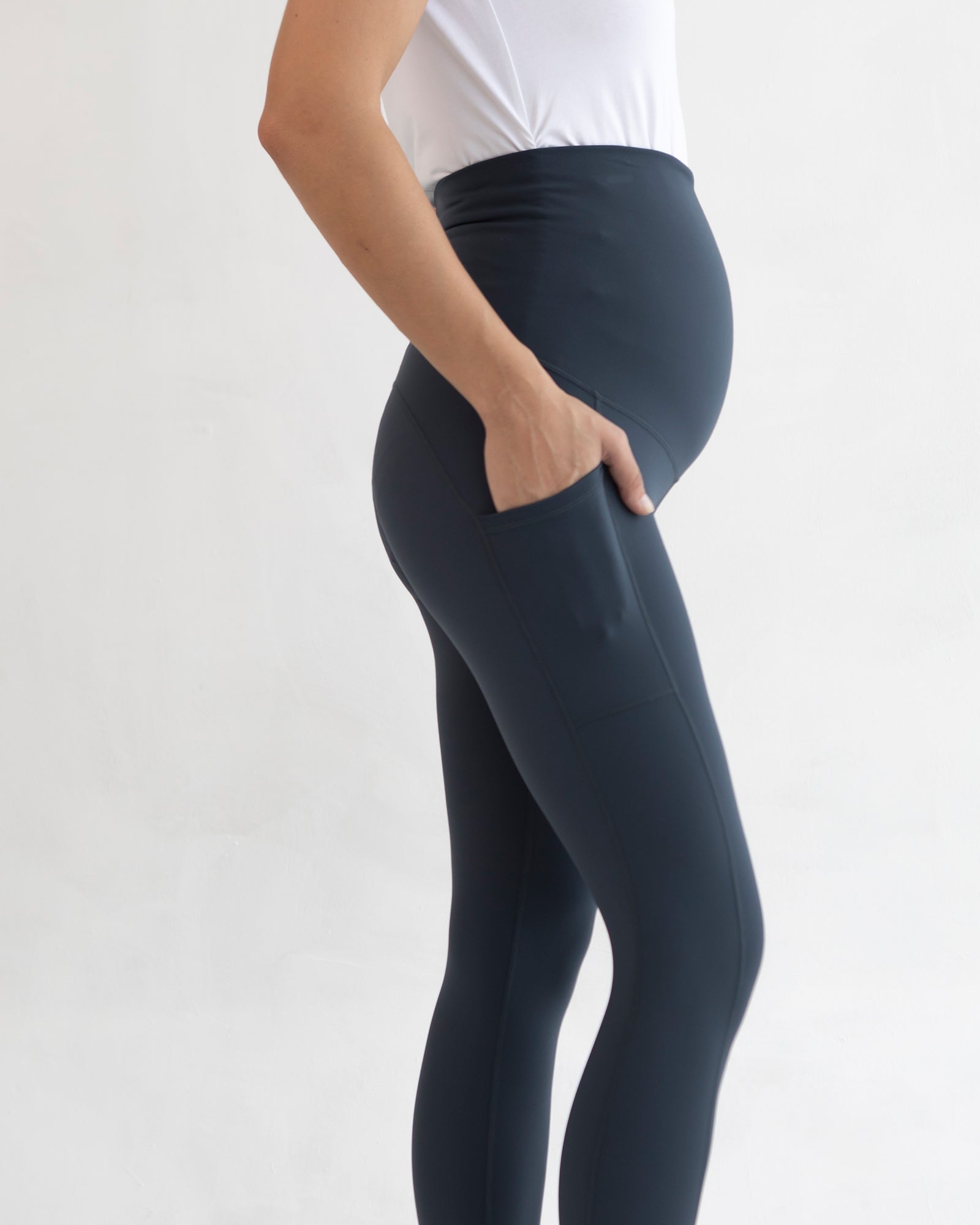 Active Overbelly Side Pocket 7/8 Leggings