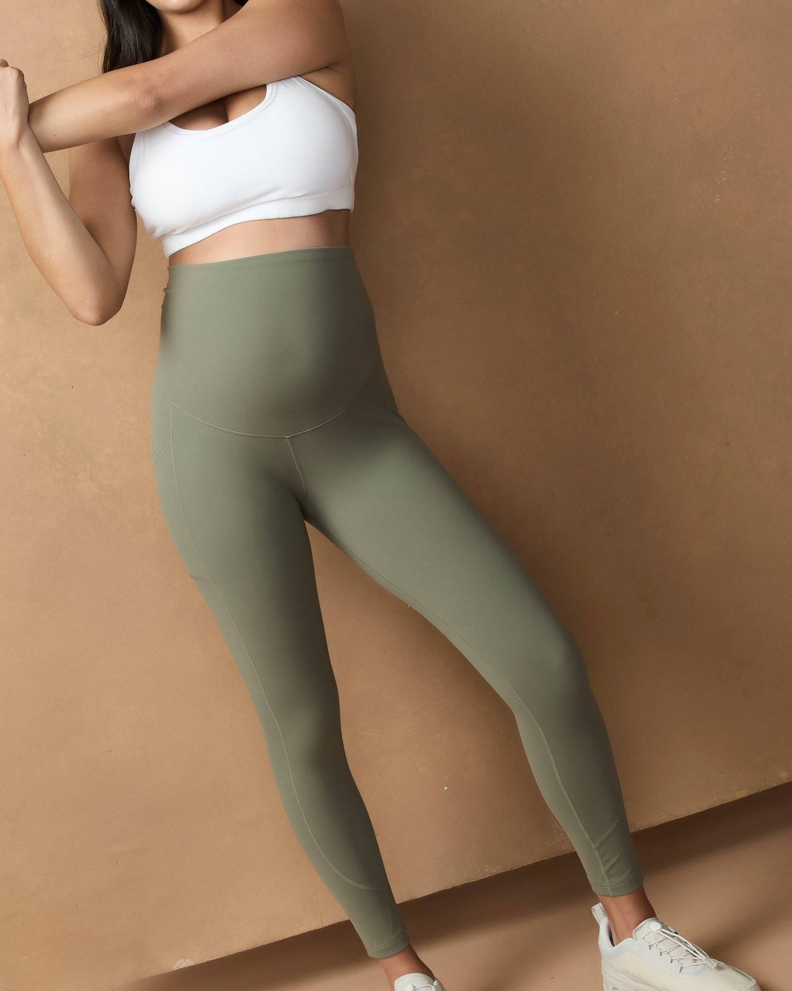 Active Overbelly Side Pocket 7/8 Leggings