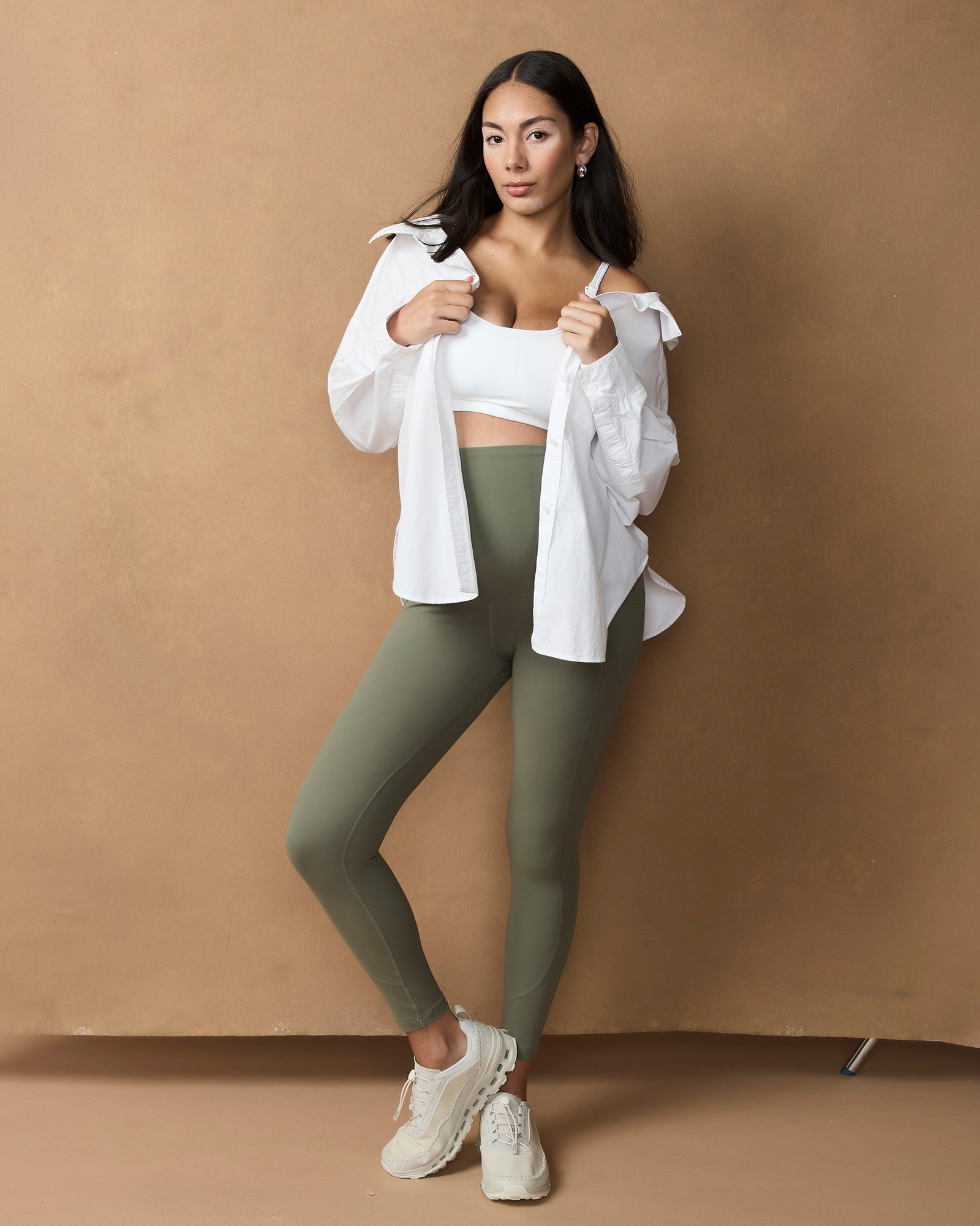 Active Overbelly Side Pocket 7/8 Leggings