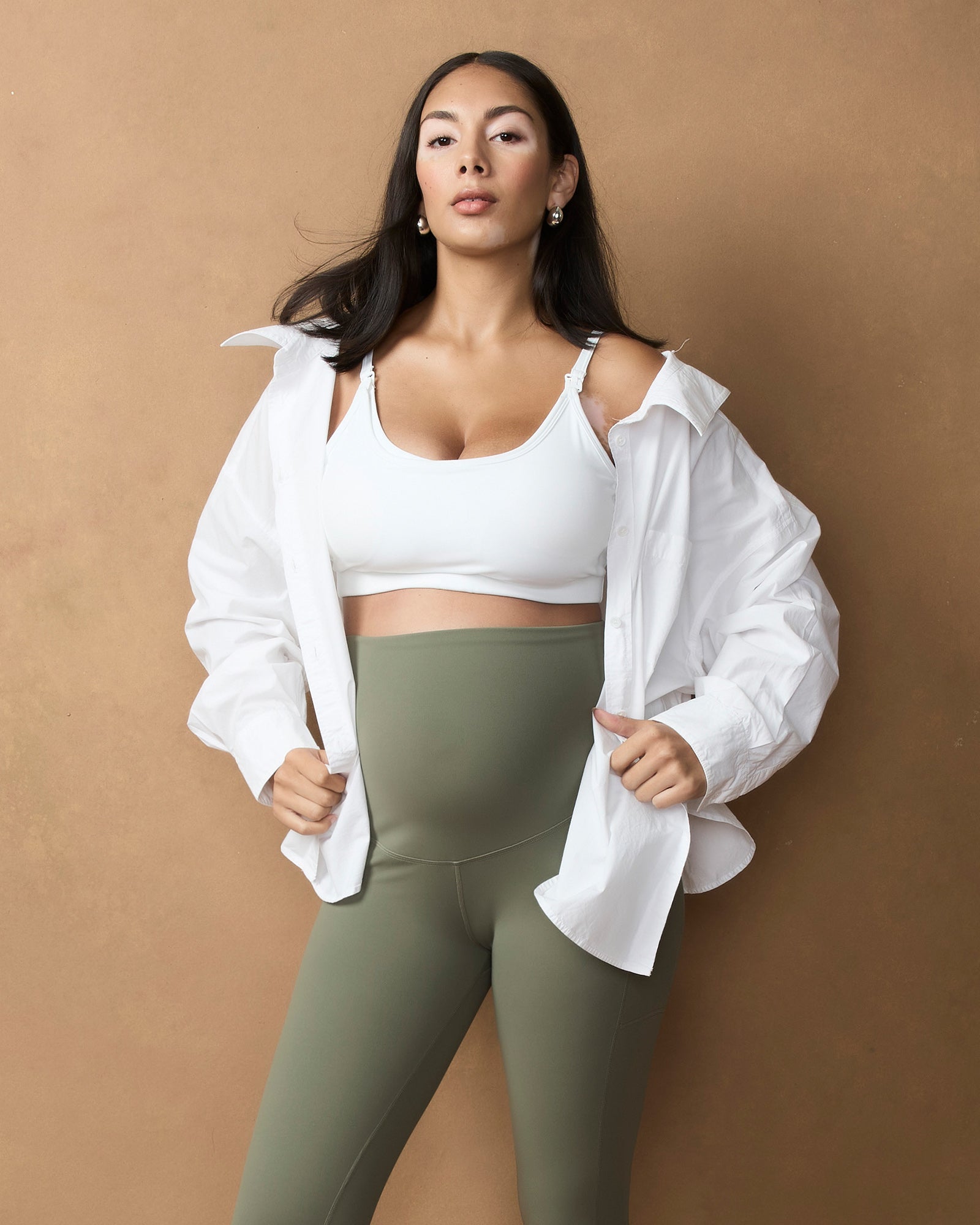 Active Overbelly Side Pocket 7/8 Leggings