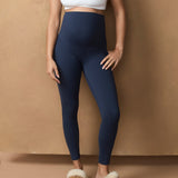 Active Overbelly Side Pocket 7/8 Leggings - Midnight