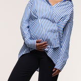 Alora Oversized Wrap Shirt