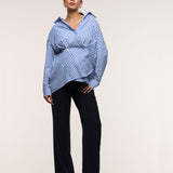 Alora Oversized Wrap Shirt