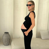 Classic Overbelly Straight Pants