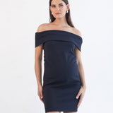 Claire Mini Dress - French Navy