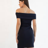 Claire Mini Dress - French Navy