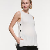 Collette Linen Knit Feeding Tank