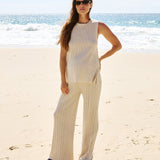 Collette Linen Knit Pants